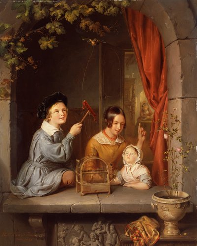 Leka med fågeln som husdjur av Elisabeth Alida Haanen