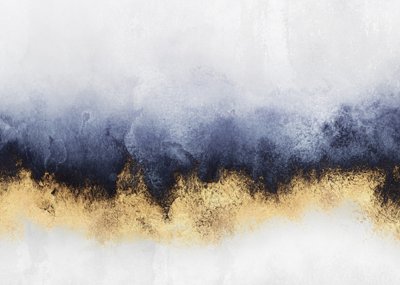 Indigo Gold Shimmer av Elisabeth Fredriksson