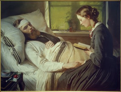 E. Jerichau-Baumann, Den sårade Solda av Elisabeth Jerichau Baumann