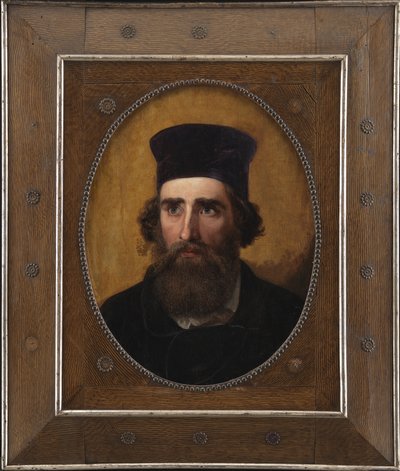 Porträtt av den danske målaren Thorald Læssøe (1816-1878) av Elisabeth Jerichau Baumann