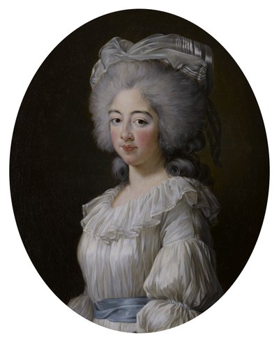 Porträtt av Marie Joséphine av Savojen (1753-1810), grevinna av Provence av Élisabeth Louise Vigée Le Brun