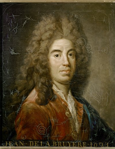 Jean de LA BRUYERE, Porträtt. 1775 (olja på duk) av Elisabeth Louise Vigee Lebrun