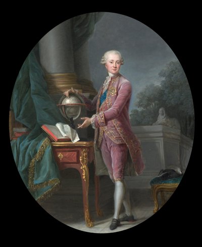 Porträtt av prinsen av Nassau av Elisabeth Louise Vigee-Lebrun