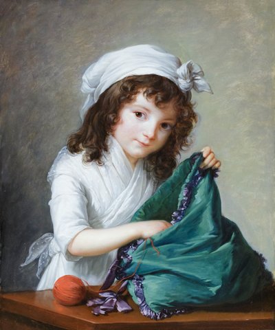 Mademoiselle Brongniart av Elisabeth Louise Vigee Lebrun