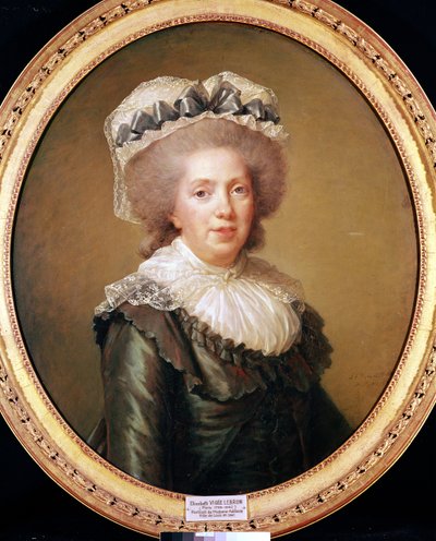 Porträtt av Adelaide de France (1732-1800) 1791 av Elisabeth Louise Vigee Lebrun