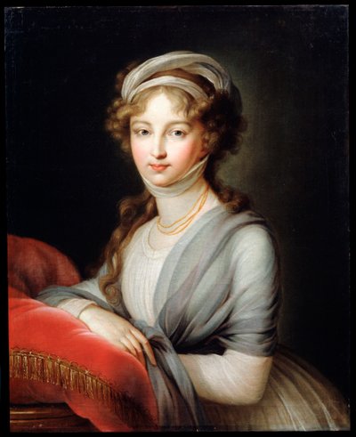 Porträtt av kejsarinnan Elizabeth Alexeievna, c1795 av Elisabeth Louise Vigee Lebrun