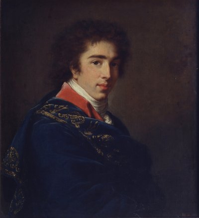 Porträtt av prins Ivan Baryatinsky, 1800 av Elisabeth Louise Vigee Lebrun