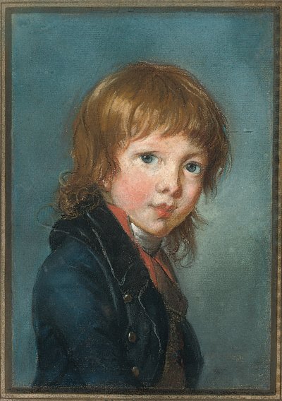 Porträtt av en pojke, 1801 av Elisabeth Louise Vigee Lebrun