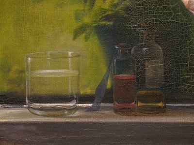En sårad dansk soldat, detalj av Elisabeth Maria Anna Jerichau-Baumann