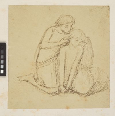 Entwürfe und Skizzen von Elizabeth Eleanor (1834-62) Siddal