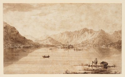 Lago Maggiore och Isola Superiore av Elizabeth Frances Batty