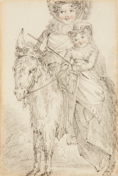 Drottning Victoria som barn av Elizabeth Keith née Lindsay Heathcote