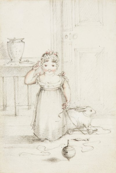 Drottning Victoria som barn av Elizabeth Keith née Lindsay Heathcote