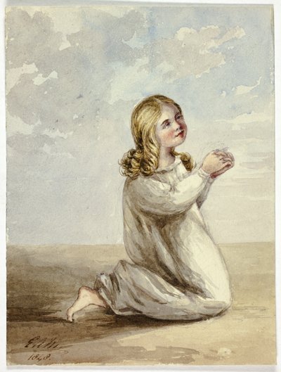 Barn som ber av Elizabeth Murray