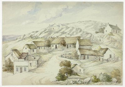 Kilkenny Village från klipporna av Elizabeth Murray