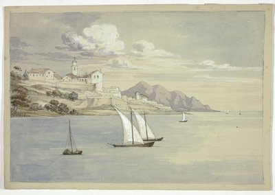 Portofino från havet, Genua av Elizabeth Murray