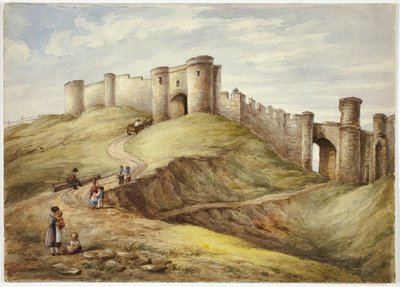 Scarborough Castle av Elizabeth Murray