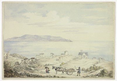 Utsikt över Dalkey från vägen av Elizabeth Murray