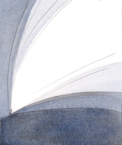 Kristus i hans inkarnation gav sann hyllning till Fadern från jorden: Han fortsätter att utgjuta sitt ljus genom sin kyrka., 2001 (w/c på papper) av Elizabeth Wang