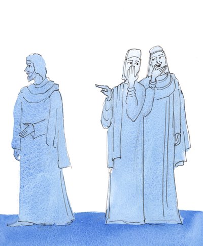 Vi måste upprätthålla en inre frid vid varje provokation, 2004 (w/c på papper) av Elizabeth Wang