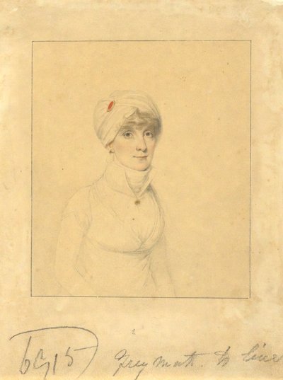 Faith Trumbull (dotter till guvernör John Trumbull, Jr; hustru till Daniel Wadsworth från Hartford) av Elkanah Tisdale