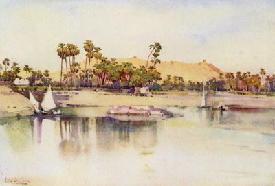Elephantine Island (Color Litho) av Ella Du Cane