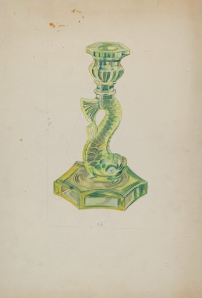 Delfinljusstake av Ella Josephine Sterling