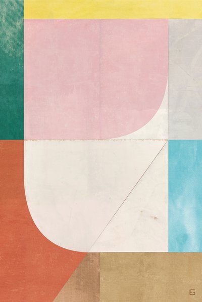 Dämpade geometriska former av Ellen Greup