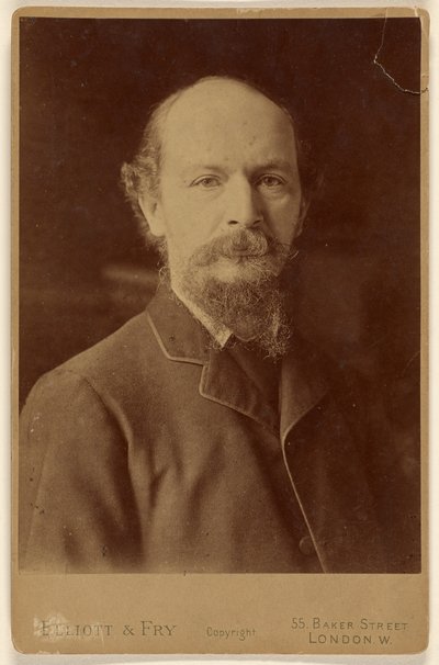 A[legernon] C[harles] Swinburne (1837 - 1909) av Elliott and Fry