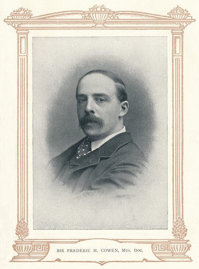 Sir Frederic H. Cowen, Mus. Dok., 1910. av Elliott and Fry