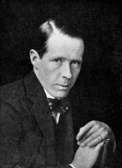 Sir William Orpen, irländsk målare, c1920 av Elliott and Fry