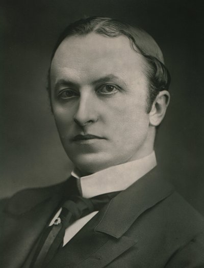 The Right Honorable Lord Curzon of Kedleston, c1890s. av Elliott and Fry