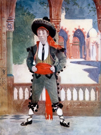 Edmund Payne i The Toreador, c1902. av Ellis and Walery