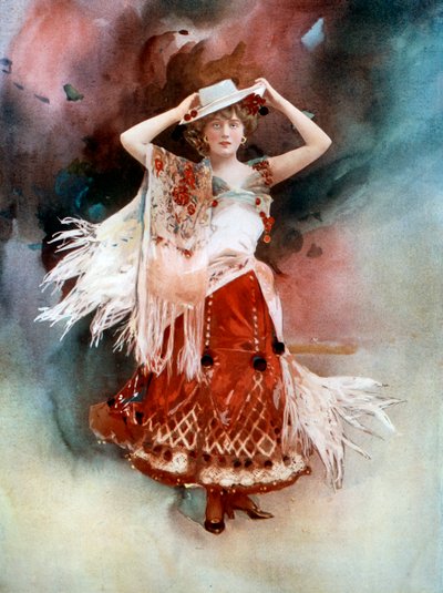 Evie Greene i Kitty Grey, c1902. av Ellis and Walery