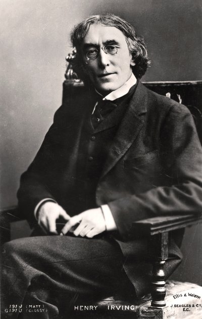 Harry Brodribb Irving 1870-1919, engelsk skådespelare, 1905. av Ellis and Walery
