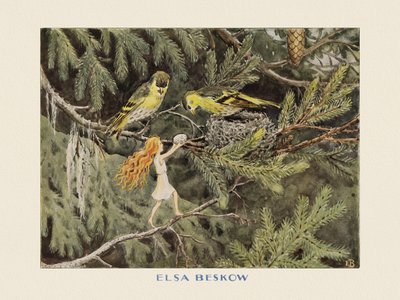 Solägget Fåglarna av Elsa Beskow