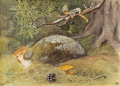 Solägget Kottarna(1932) av Elsa Beskow