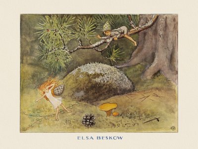 Solägget Kottarna av Elsa Beskow