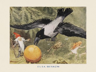 Solägget Kråkan av Elsa Beskow