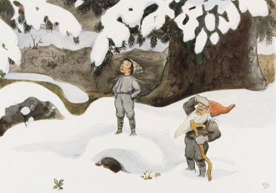 Solägget Vinter av Elsa Beskow