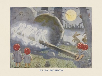Tomotebobarnen Älvorna av Elsa Beskow