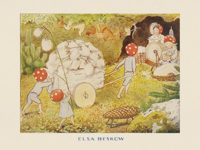 Tomtebobarnen Mushroom Kids Cotton av Elsa Beskow