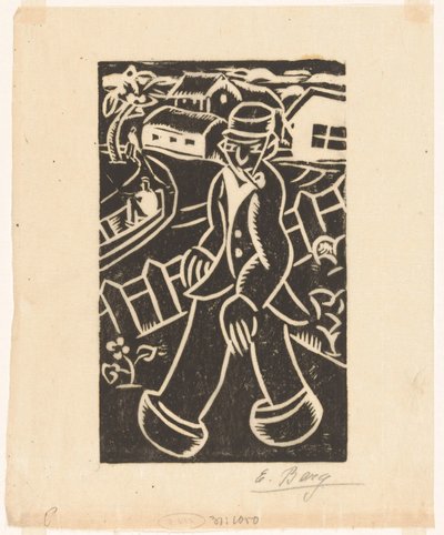 Boer av Else Berg (signed by artist)