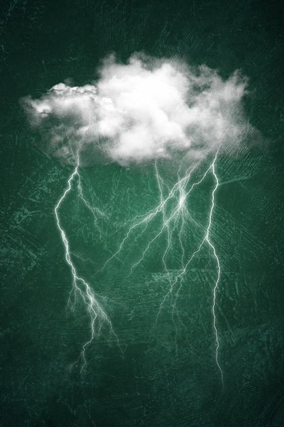 Grön blixtstorm av Ema Paraschiv