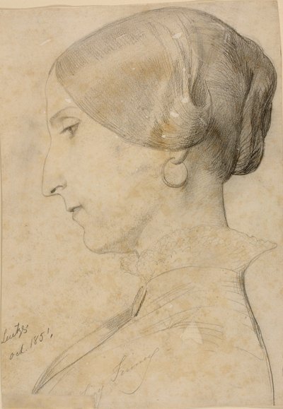 Elizabeth Dunn Finney av Emanuel Gottlieb Leutze