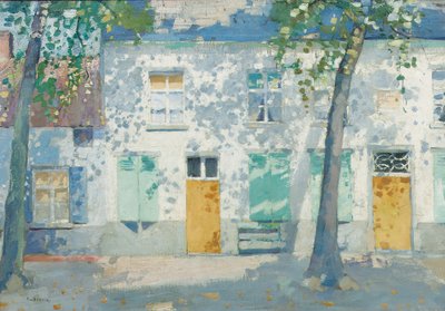 Söndag morgon på Moll, Valencia, 1911 av Emanuel Samson van Beever