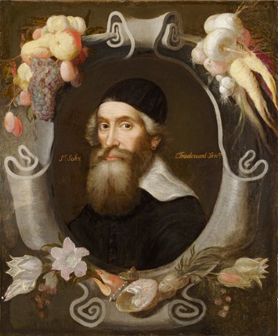 John Tradescant den äldre, 1600-talet av Emanuel de Critz