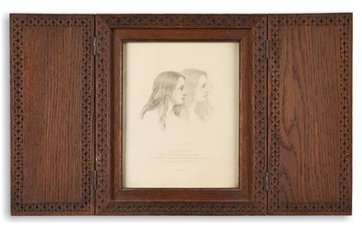 Mina tvillingsystrar (fotogravyr) av Emery Walker