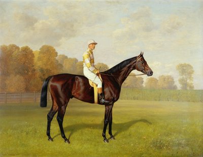 Ladas, vinnare av 1894 års Derby, 1894 (för detaljer se 188209) av Emil Adam