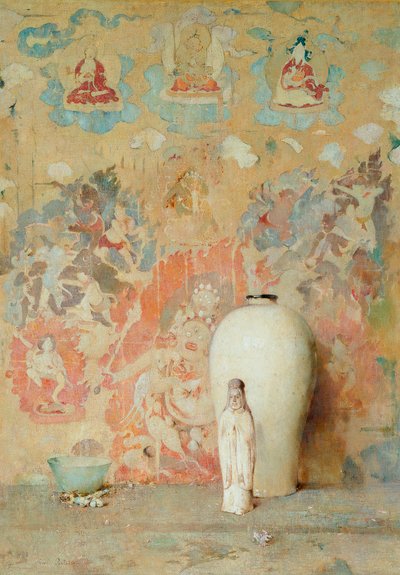 Bilden från Thibet, ca 1920 av Emil Carlsen